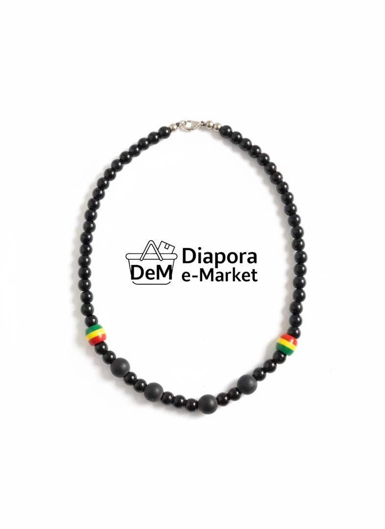 collier classique onde noir (style ras du cou) collier classique onde noir (style ras du cou)